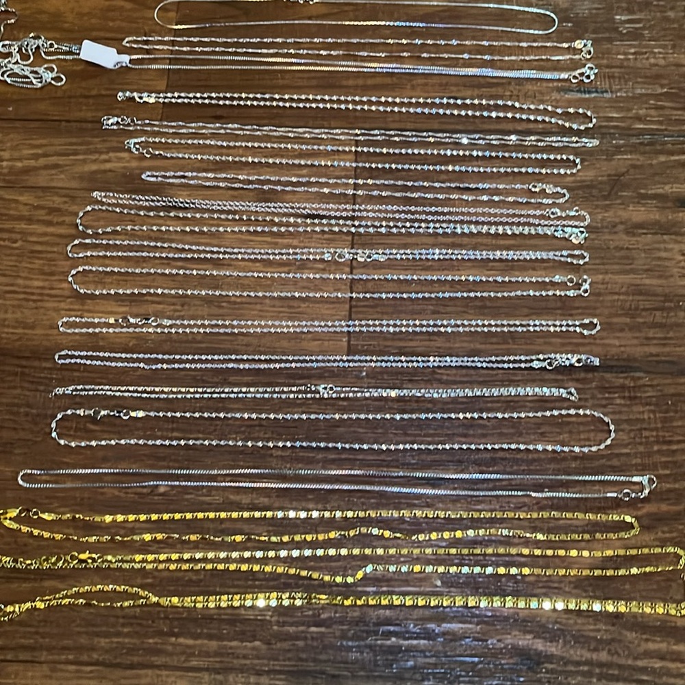 Stamped925 Style Necklace In a lot Of Styles these r High Quality Tested Jewelry